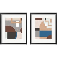 Framed Soft Modern 2 Piece Framed Art Print Set