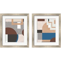 Framed Soft Modern 2 Piece Framed Art Print Set