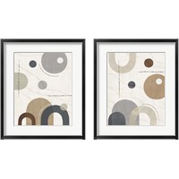 Framed 'Soft Balance 2 Piece Framed Art Print Set' border=