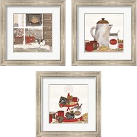 Framed Hot Chocolate Season 3 Piece Framed Art Print Set