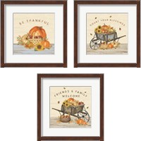 Framed Harvest Season 3 Piece Framed Art Print Set