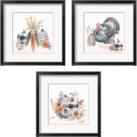 Framed 'Harvest Classics 3 Piece Framed Art Print Set' border=